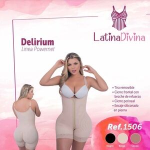 Beige Shapewear Bodysuit